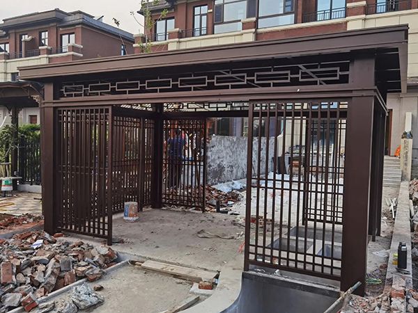 铝合金凉亭案例